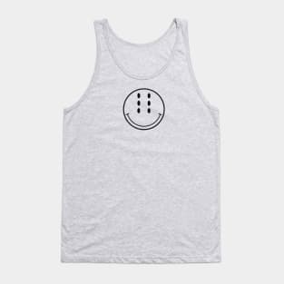 Six-Eyed Smiley Face , Medium Tank Top